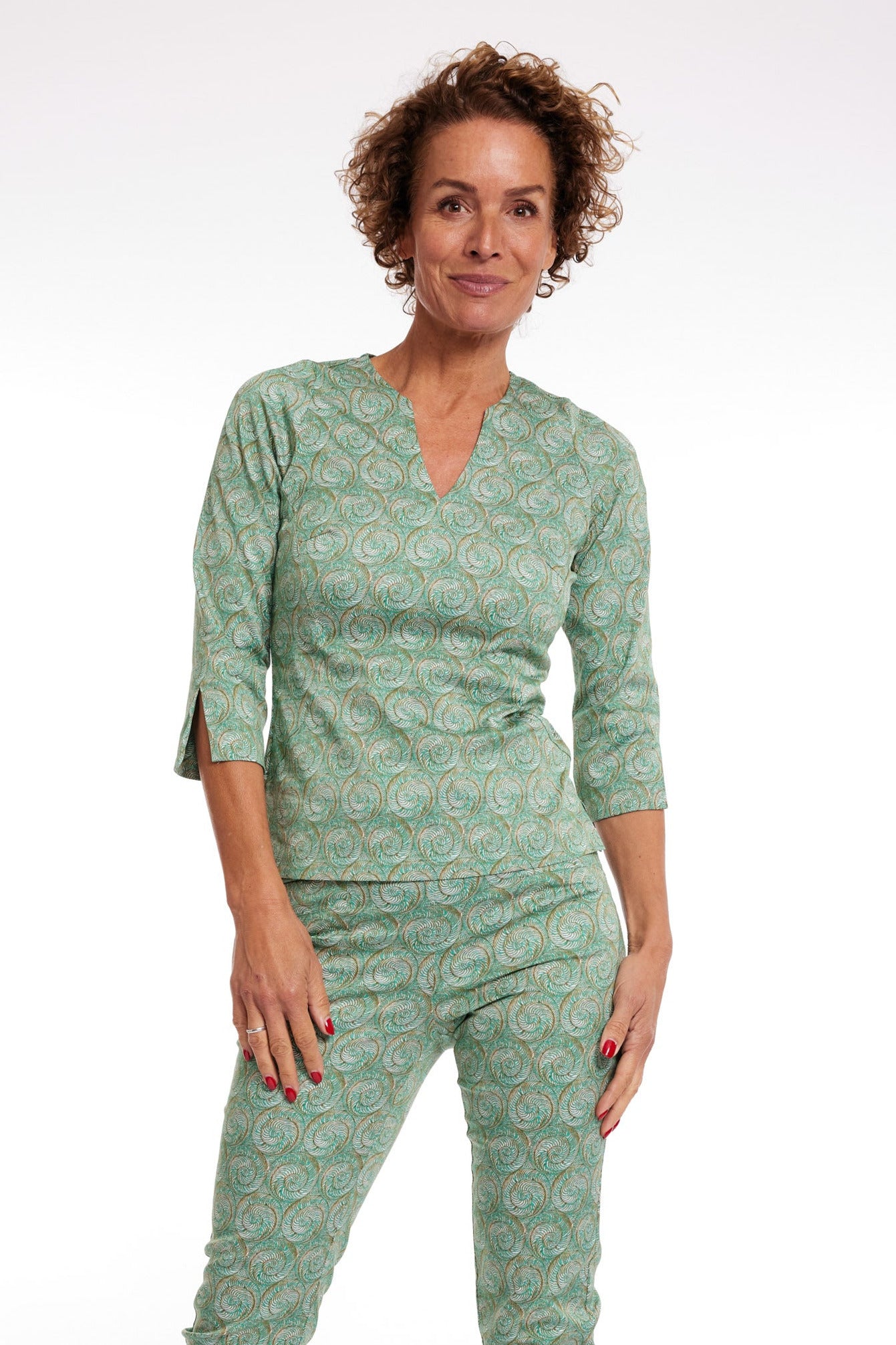 Pants Pauline 7/8 / Chiocciola