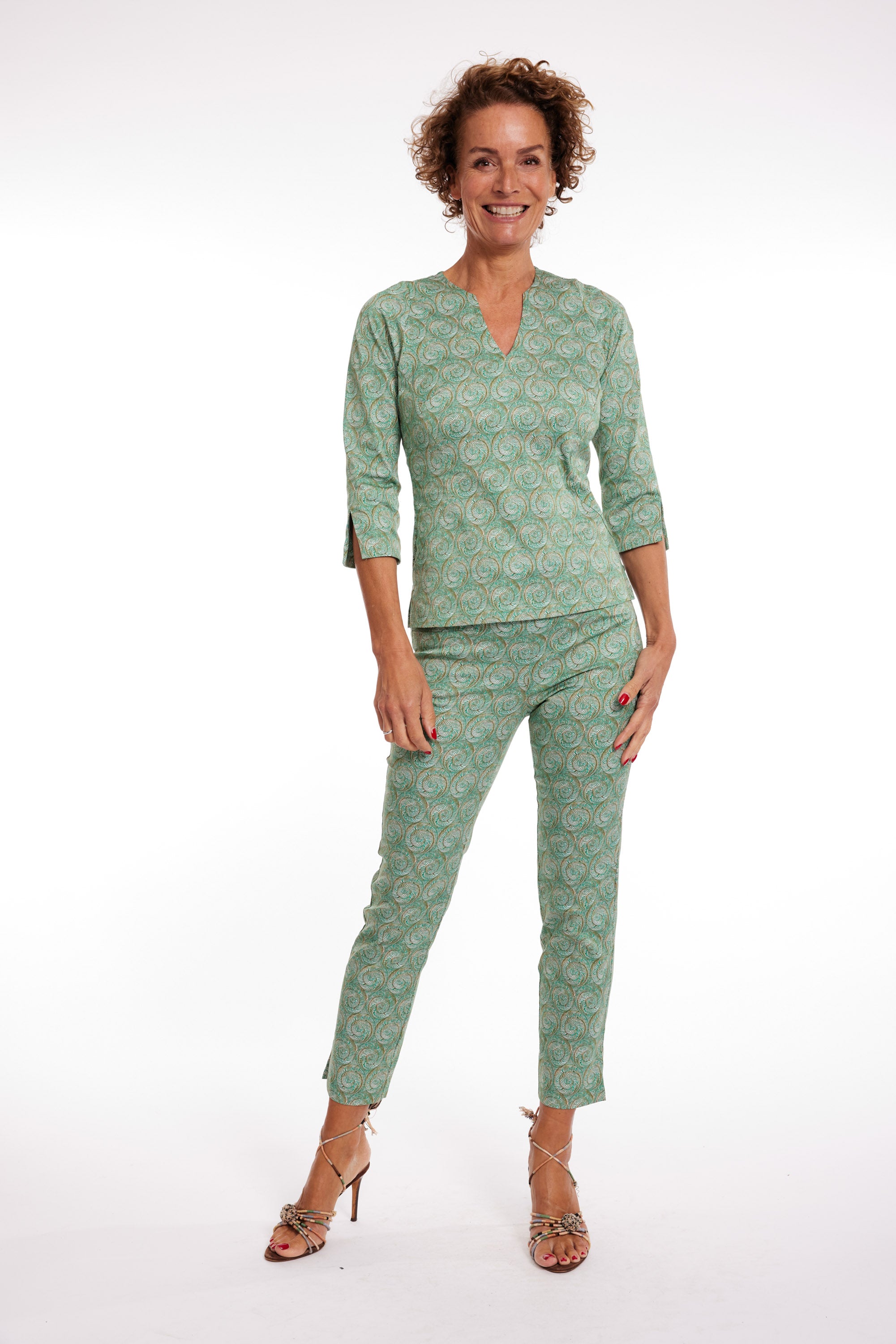 Pants Pauline 7/8 / Chiocciola