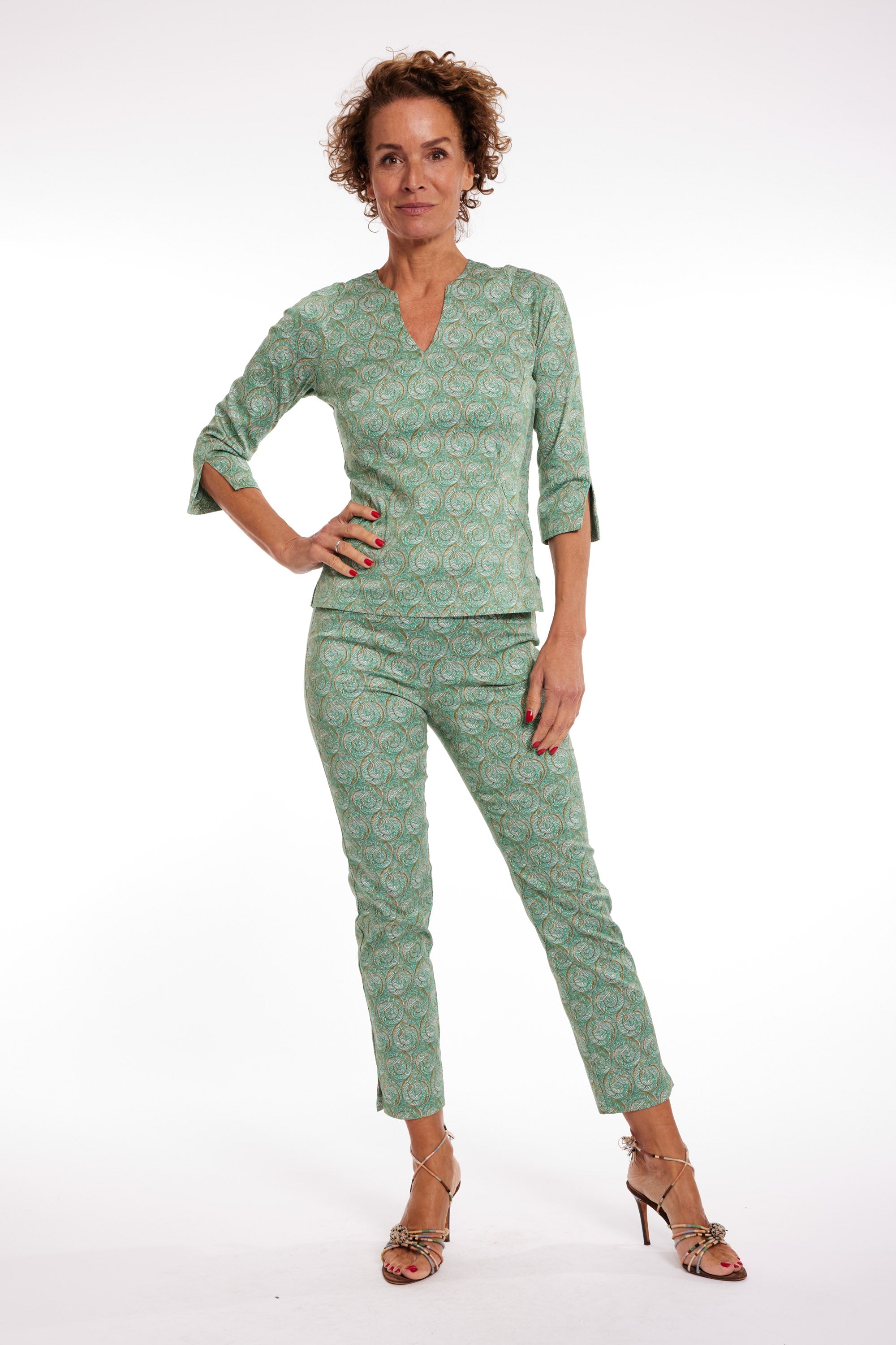 Pants Pauline 7/8 / Chiocciola