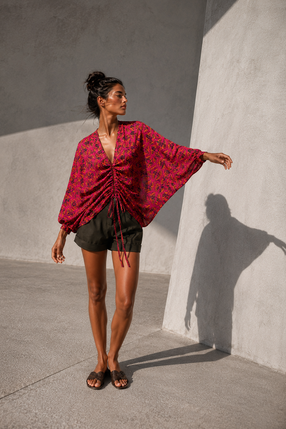 TunicBlouse Georgette RE:FUSION/ Passat