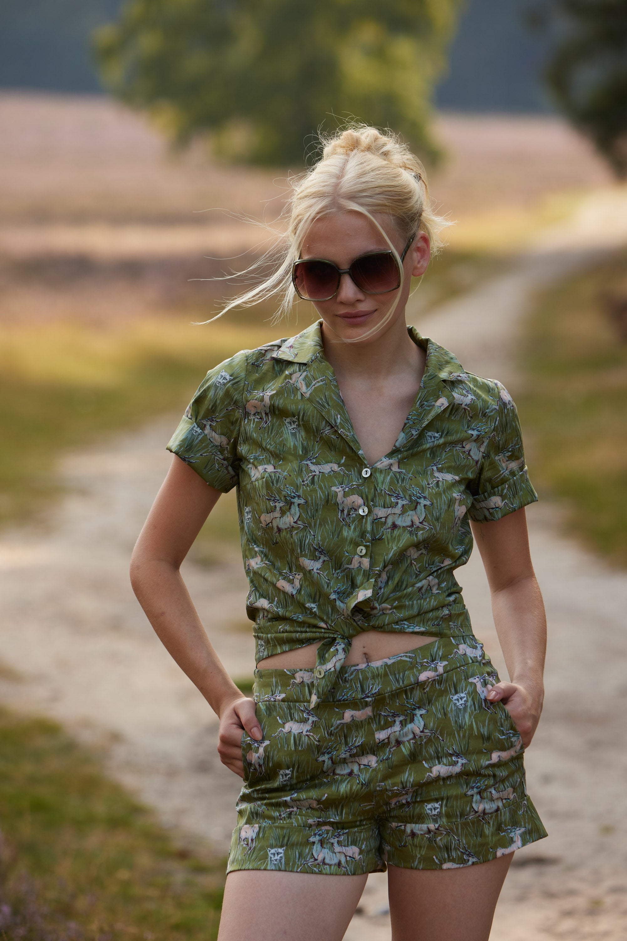 Blouse Delilah / Serengeti