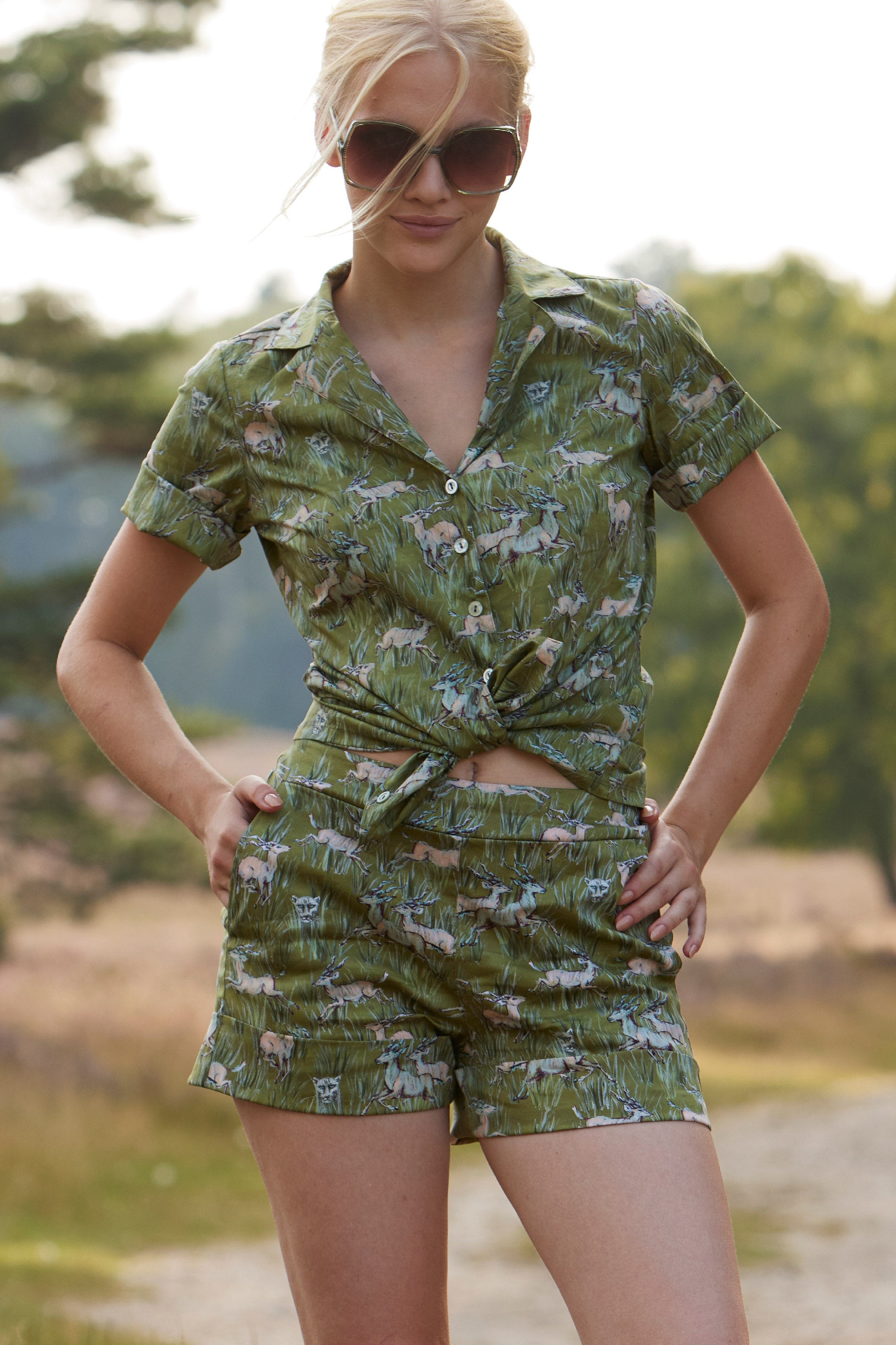 Blouse Delilah / Serengeti