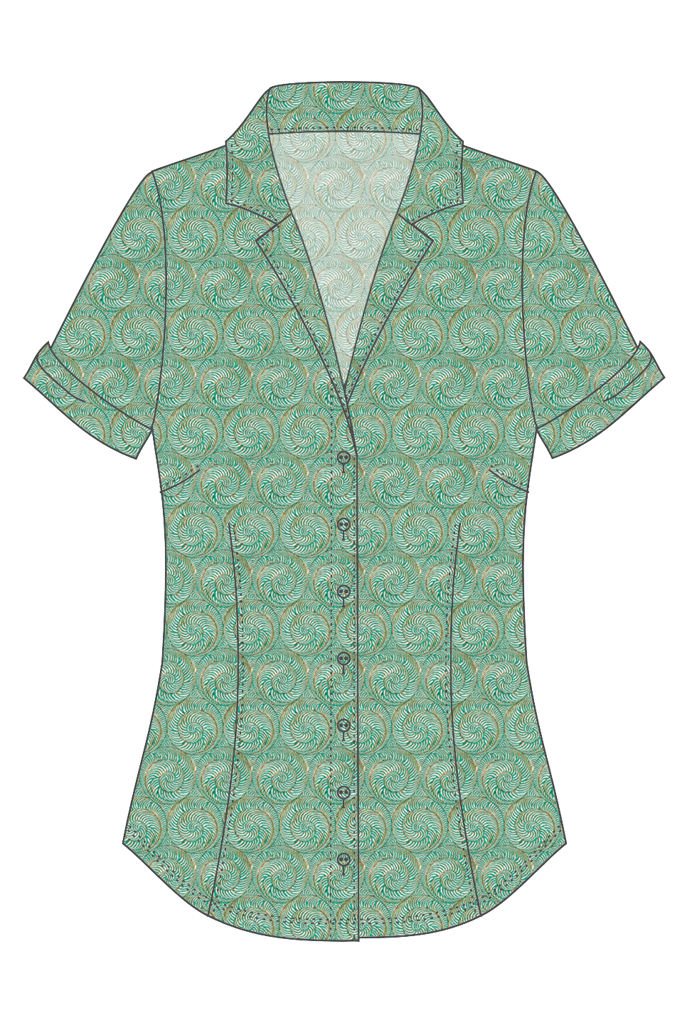 Blouse Delilah / Chiocciola