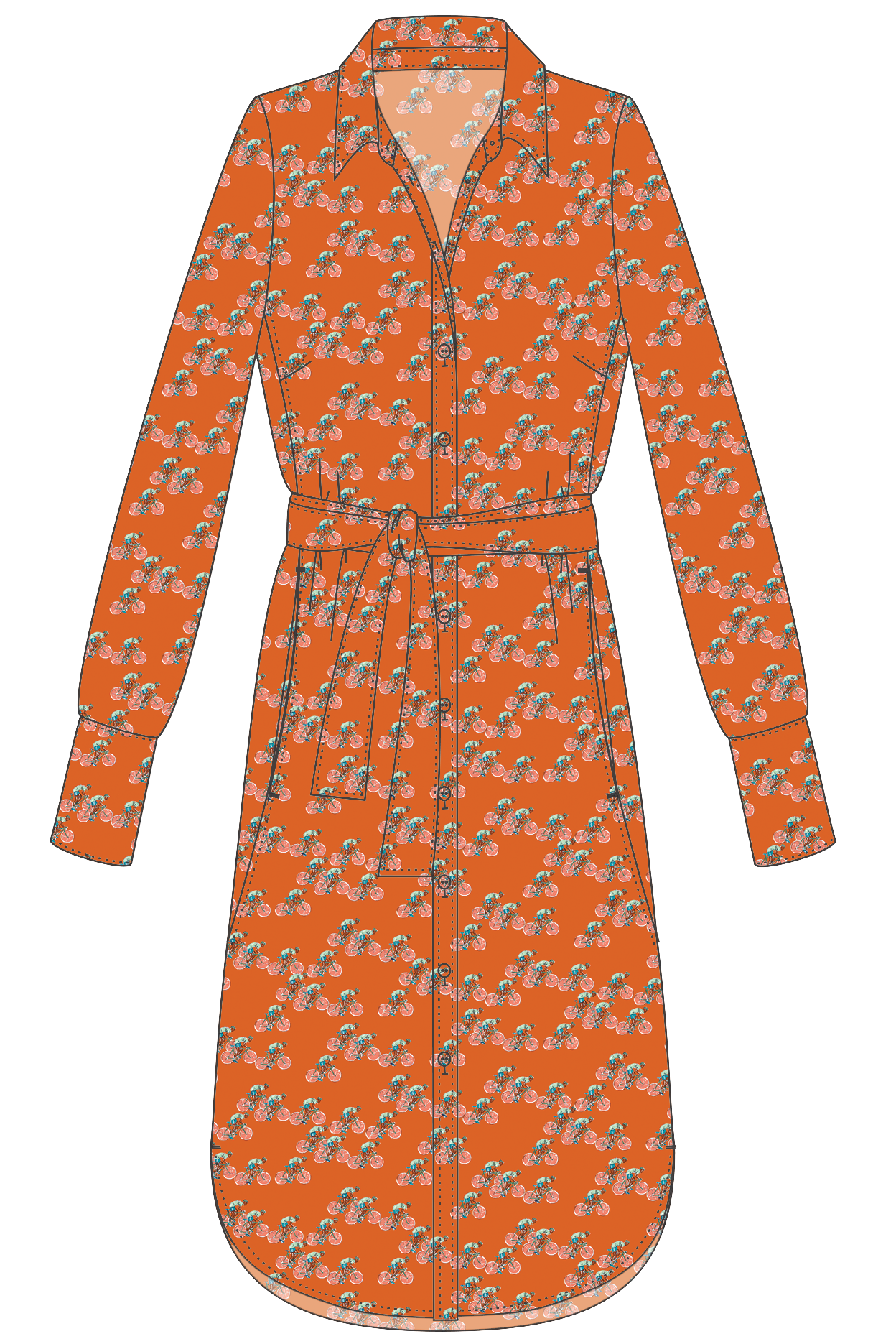 Delphine 26 incl. ObiBelt / Bicicletta