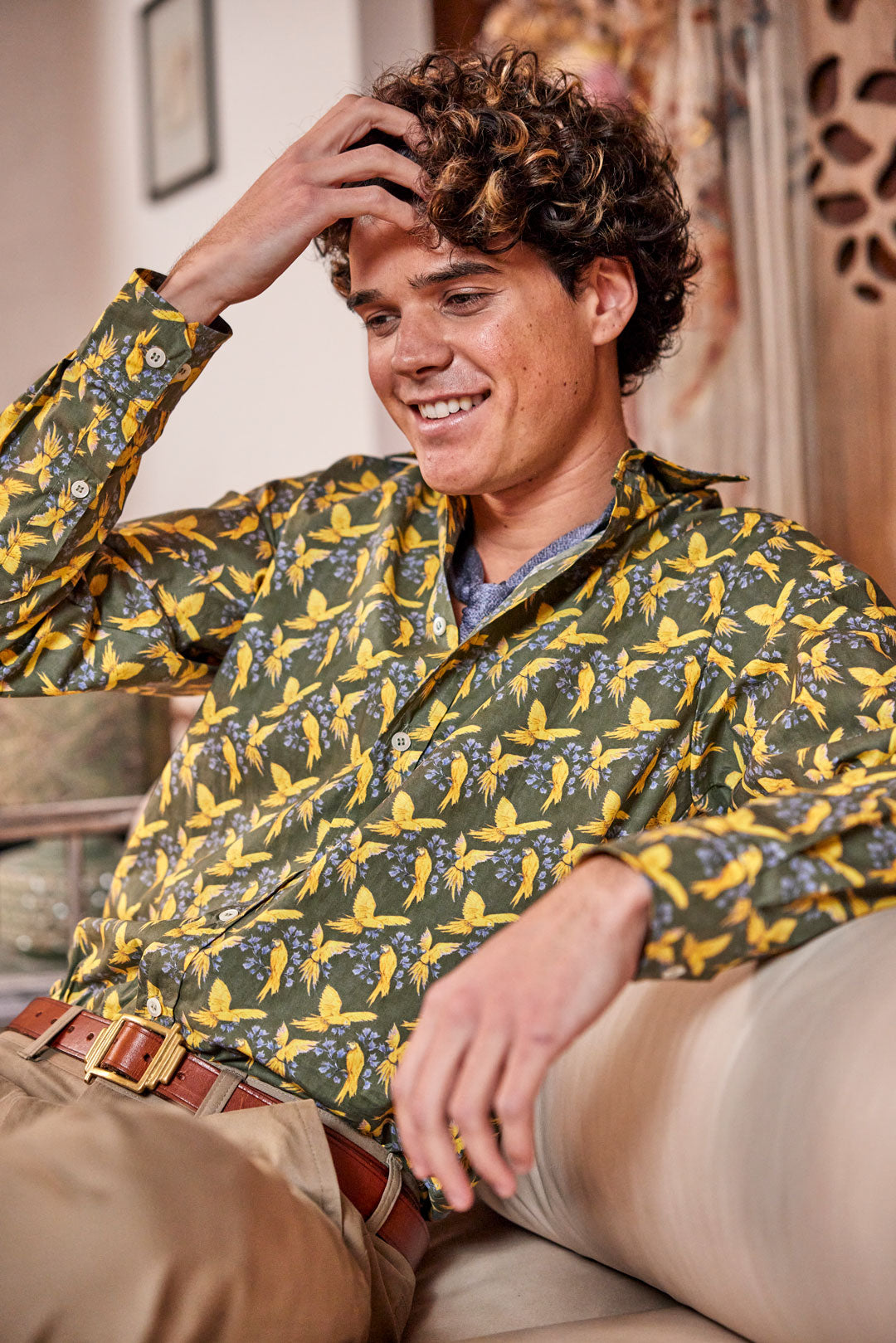 Men's Shirt Eddie / Parrots (Preorder)