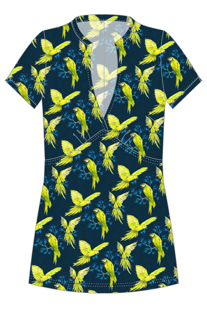 Shirt Edith / Parrots
