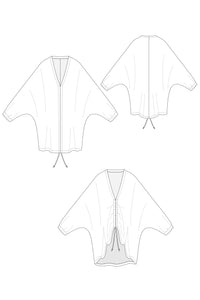 TunicBlouse Georgette RE:FUSION  / Orchidea