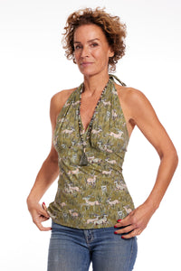 HalterneckTop Gianna / Serengeti