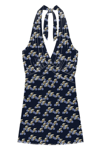 HalterneckTop Gianna / Bicicletta