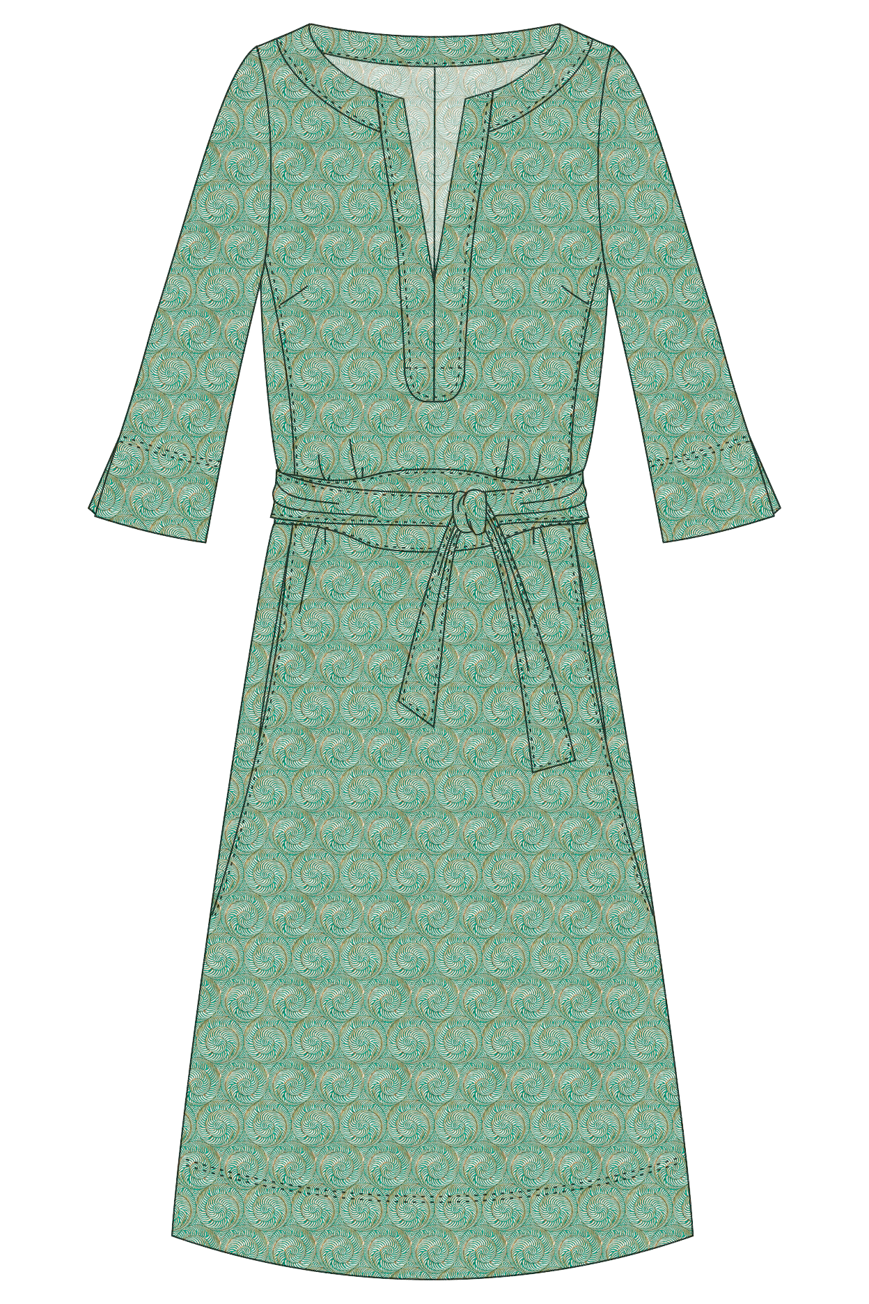 Greta 26 incl. ObiBelt / Chiocciola