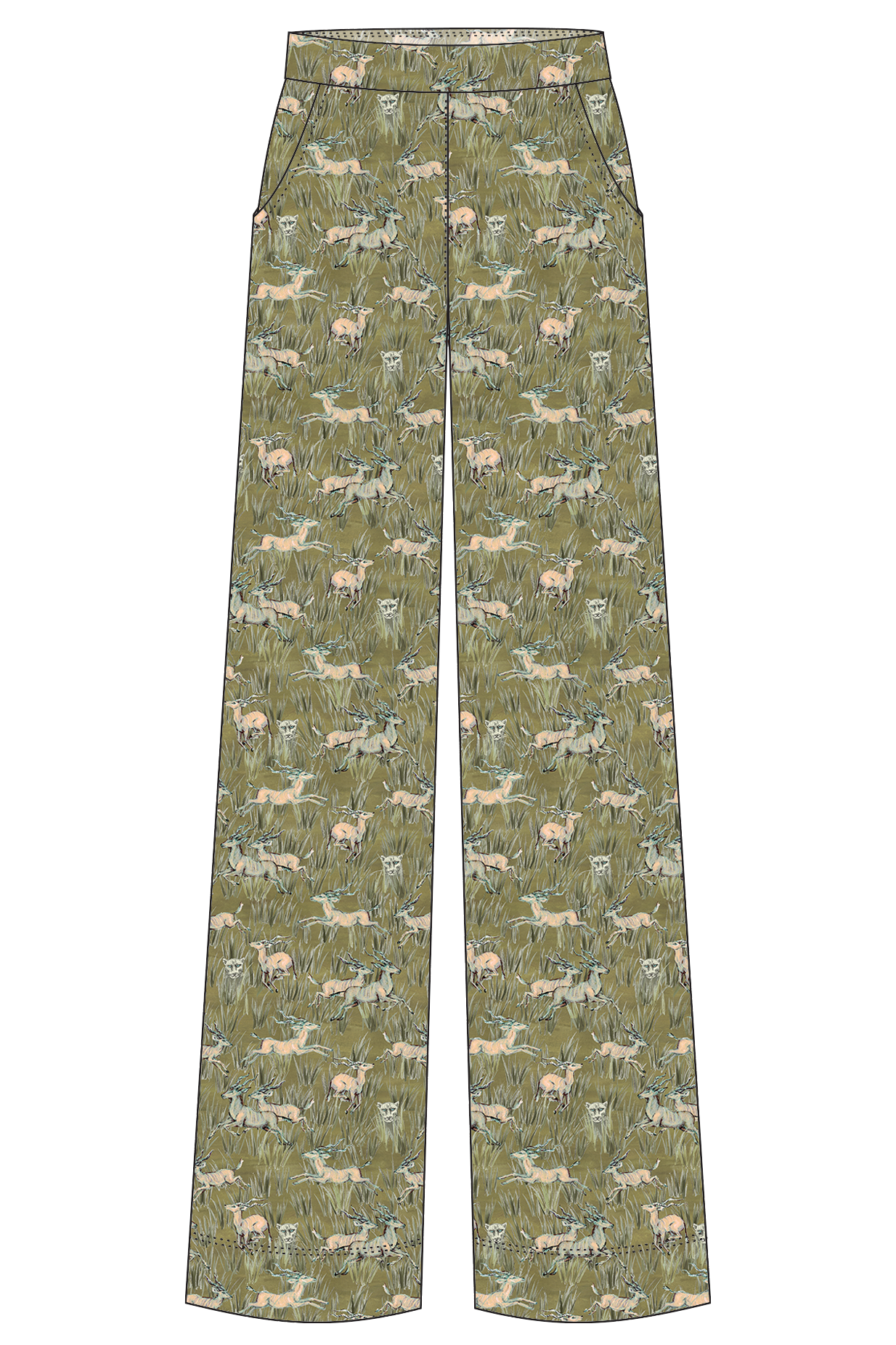 Pants Palermo / Serengeti