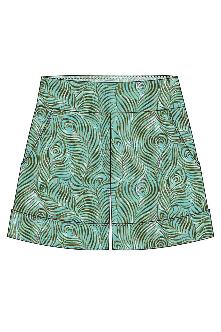 Shorts Pam 24 / Feathers
