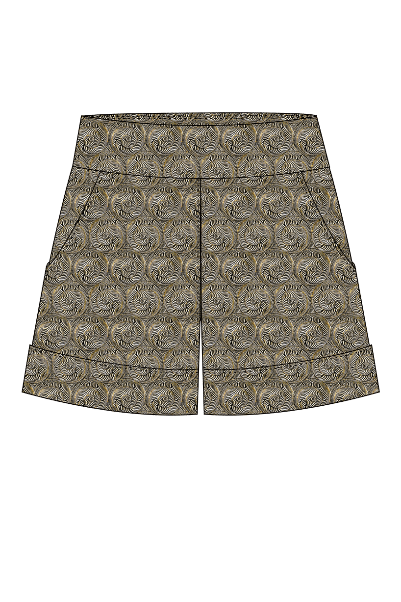 Shorts Pam / Chiocciola