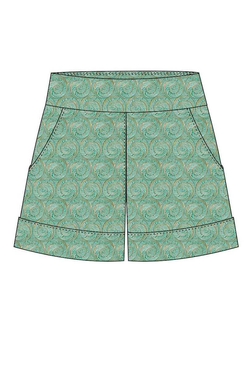 Shorts Pam / Chiocciola