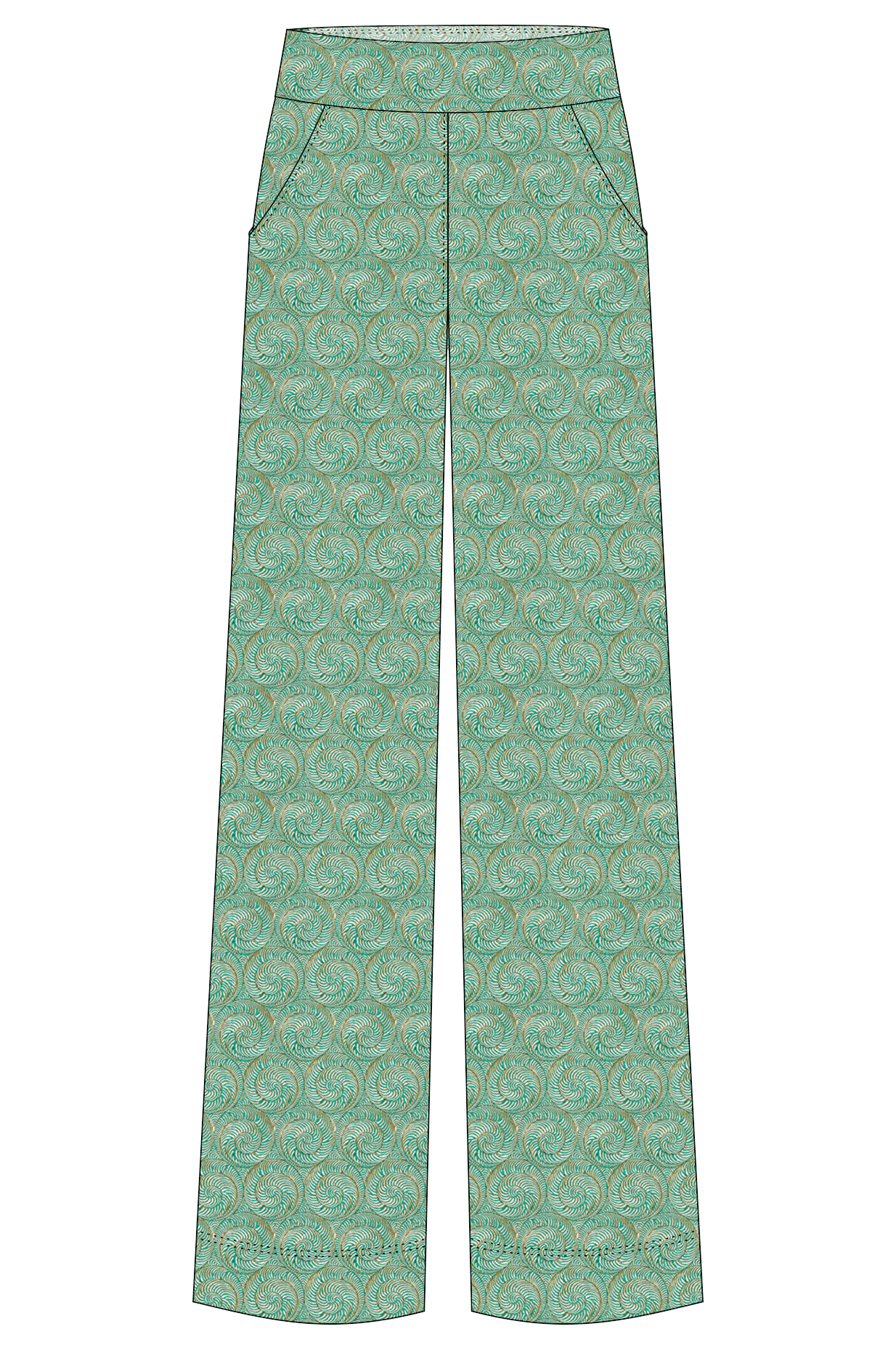 Pants Pamela / Chiocciola