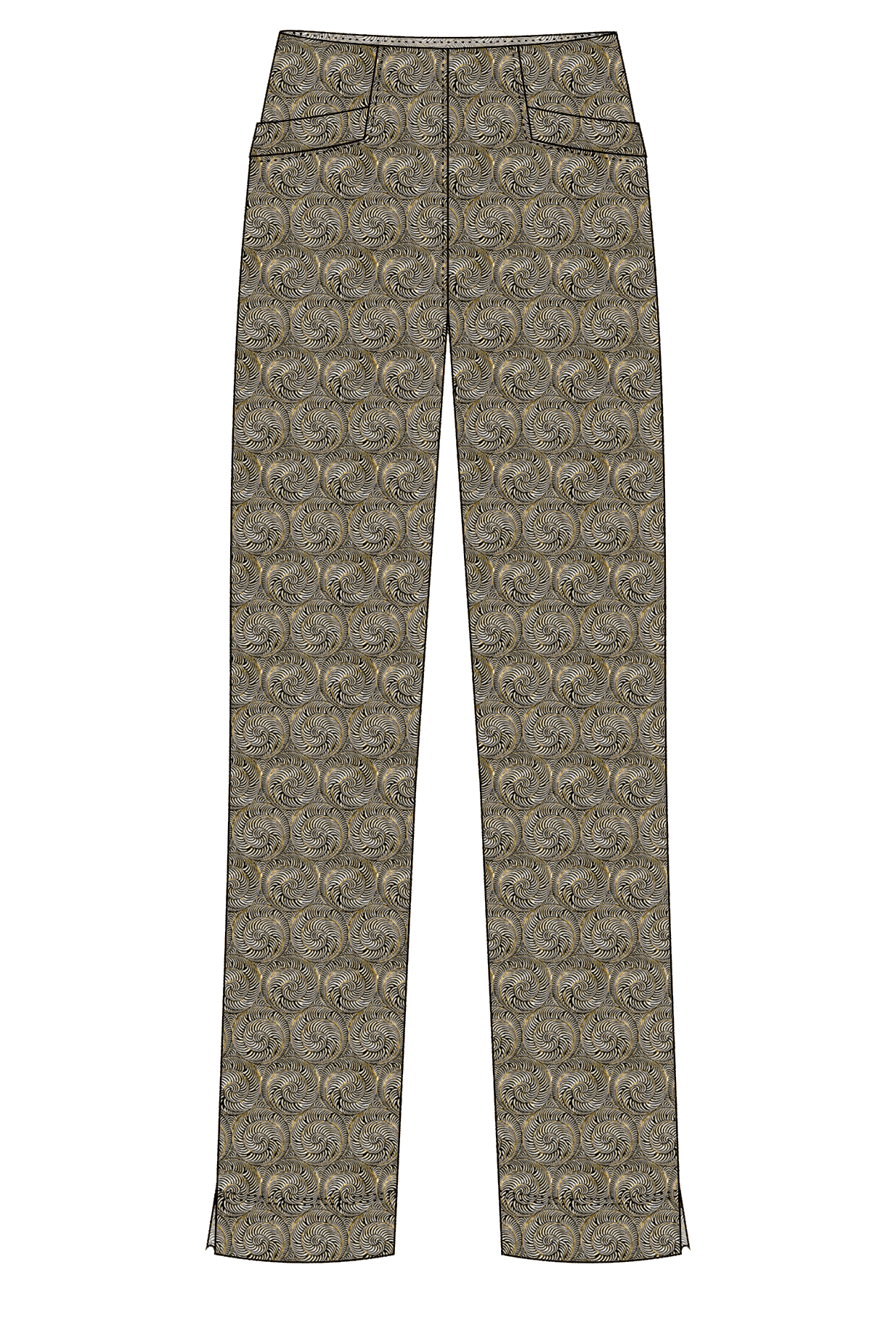 Pants Pauline 7/8 / Chiocciola