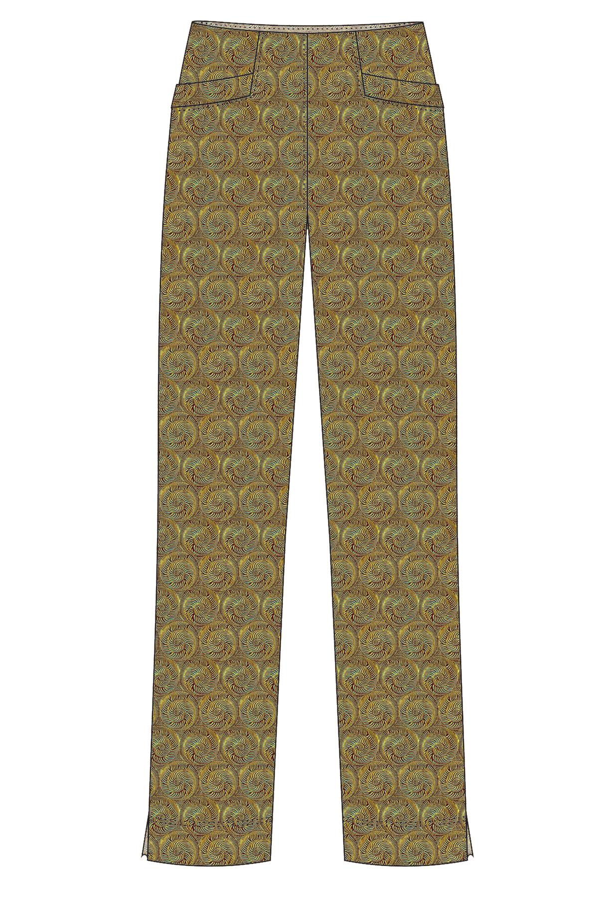 Pants Pauline 7/8 / Chiocciola