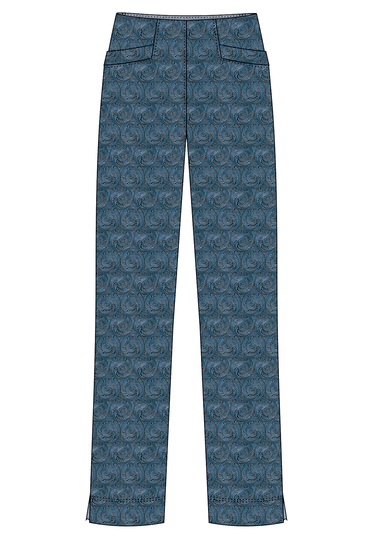 Pants Pauline 7/8 / Chiocciola