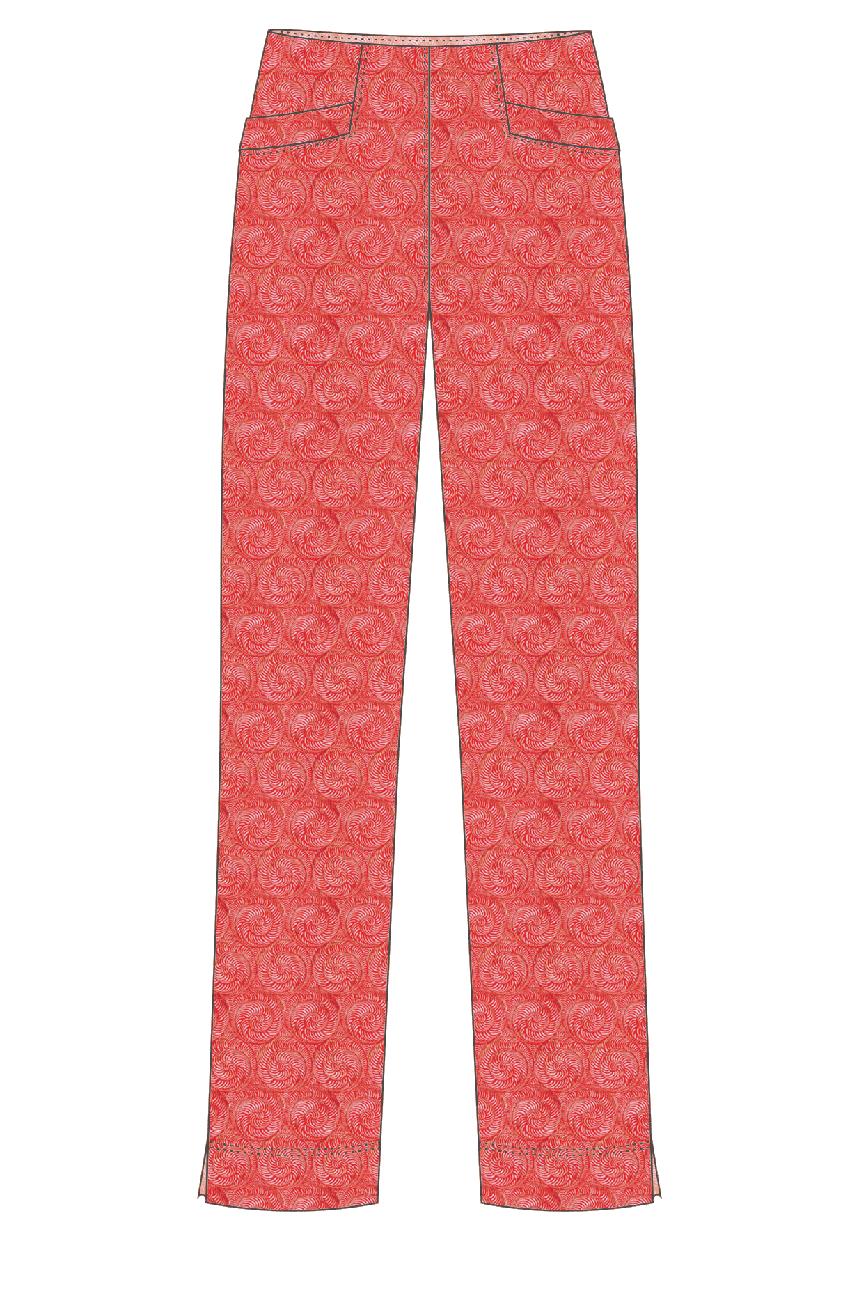 Pants Pauline 7/8 / Chiocciola