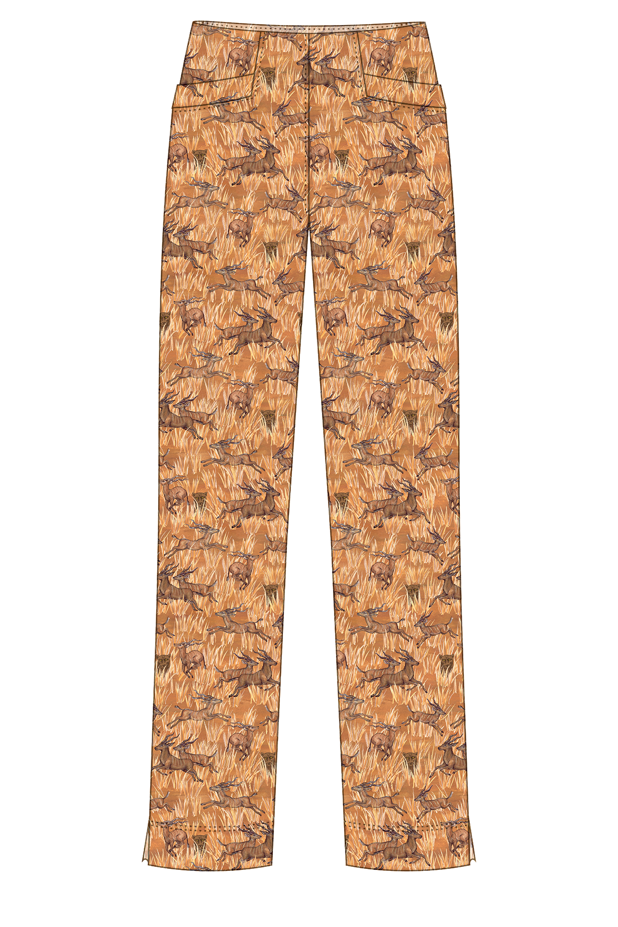 Pants Pauline 7/8 / Serengeti