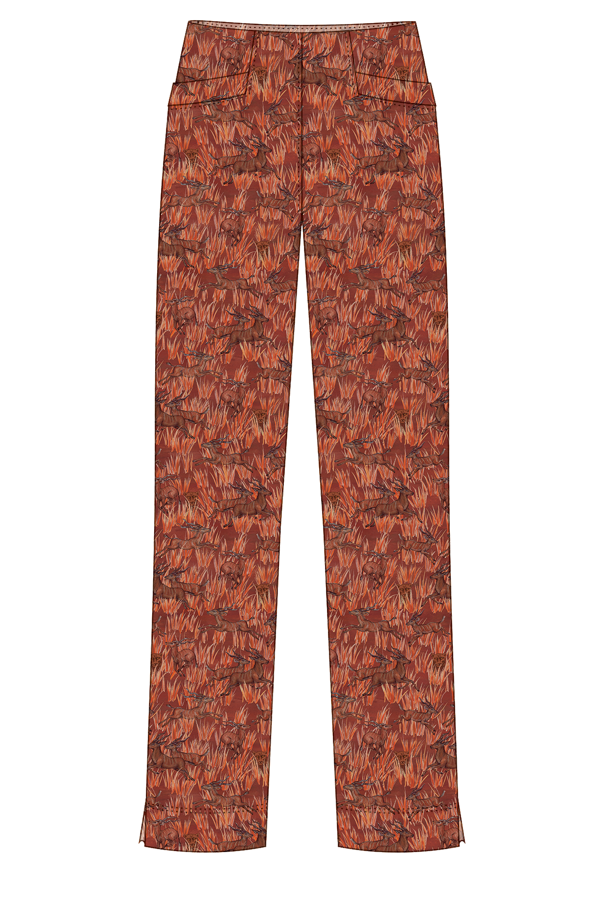 Pants Pauline 7/8 / Serengeti