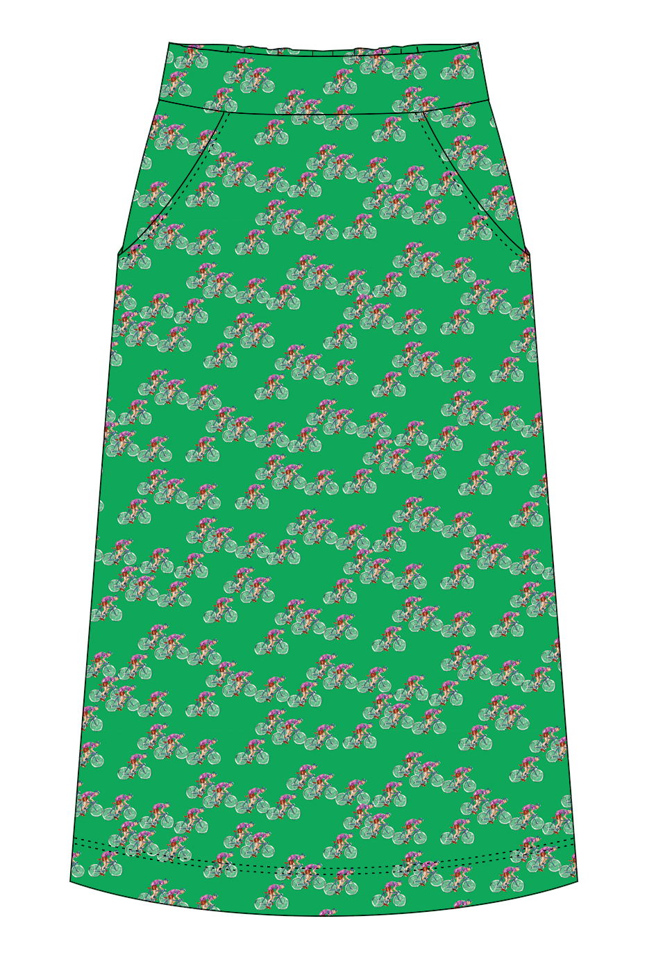 Skirt Rosella / Bicicletta