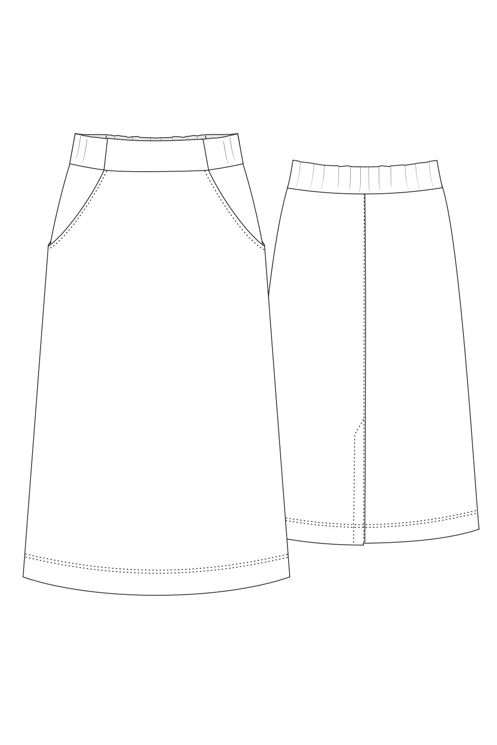 Skirt Rosella / Bicicletta