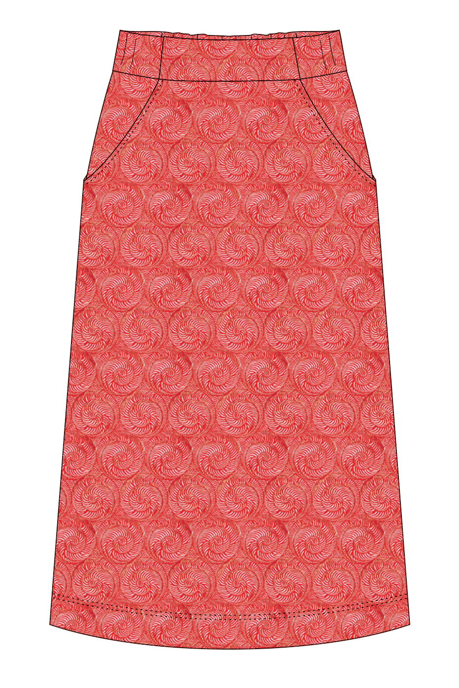 Skirt Rosella / Chiocciola