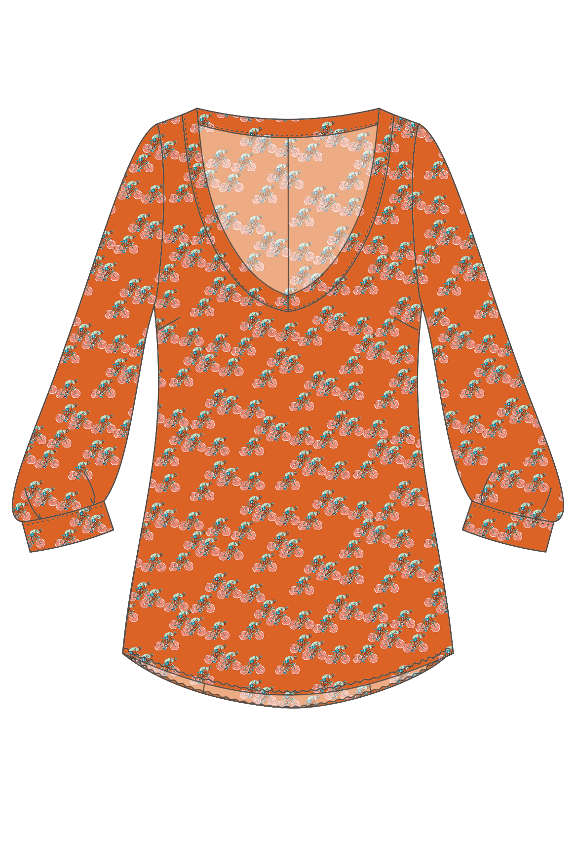 Blouse Rossi / Bicicletta