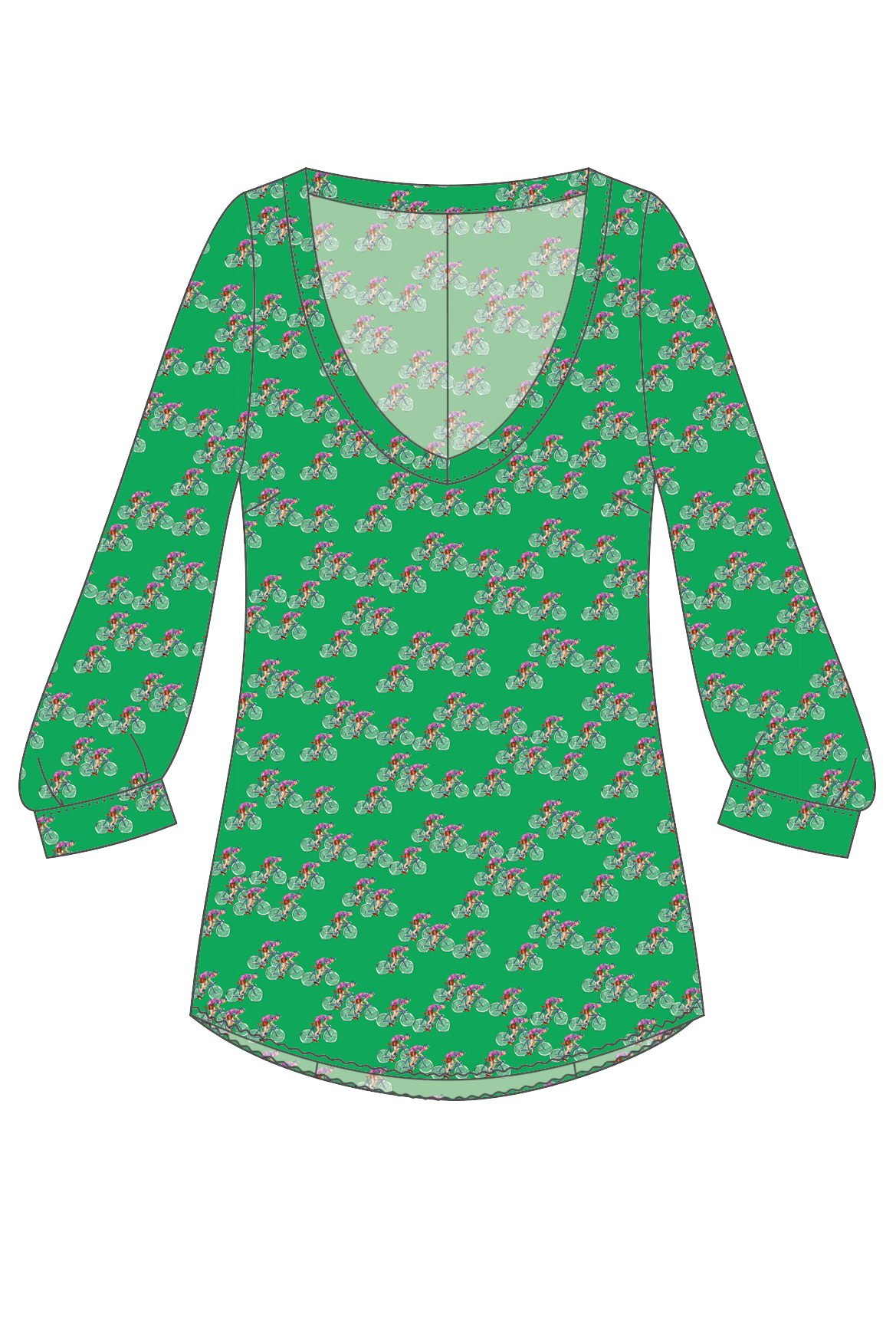 Blouse Rossi / Bicicletta