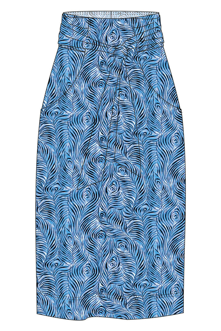 Skirt Siena / Feathers
