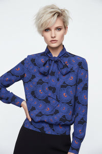 Blouse Beluga // incl.TieScarf