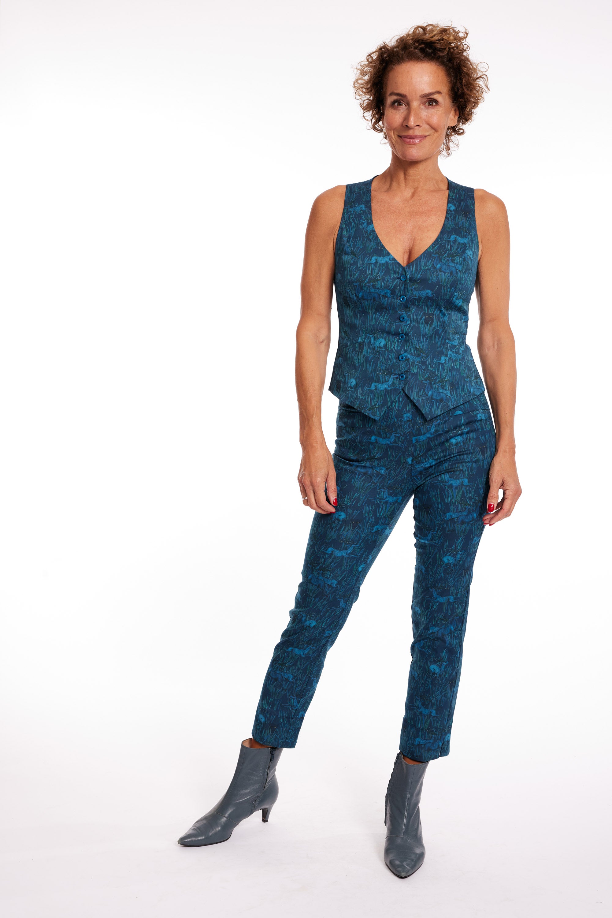 Pants Pauline 7/8 / Serengeti