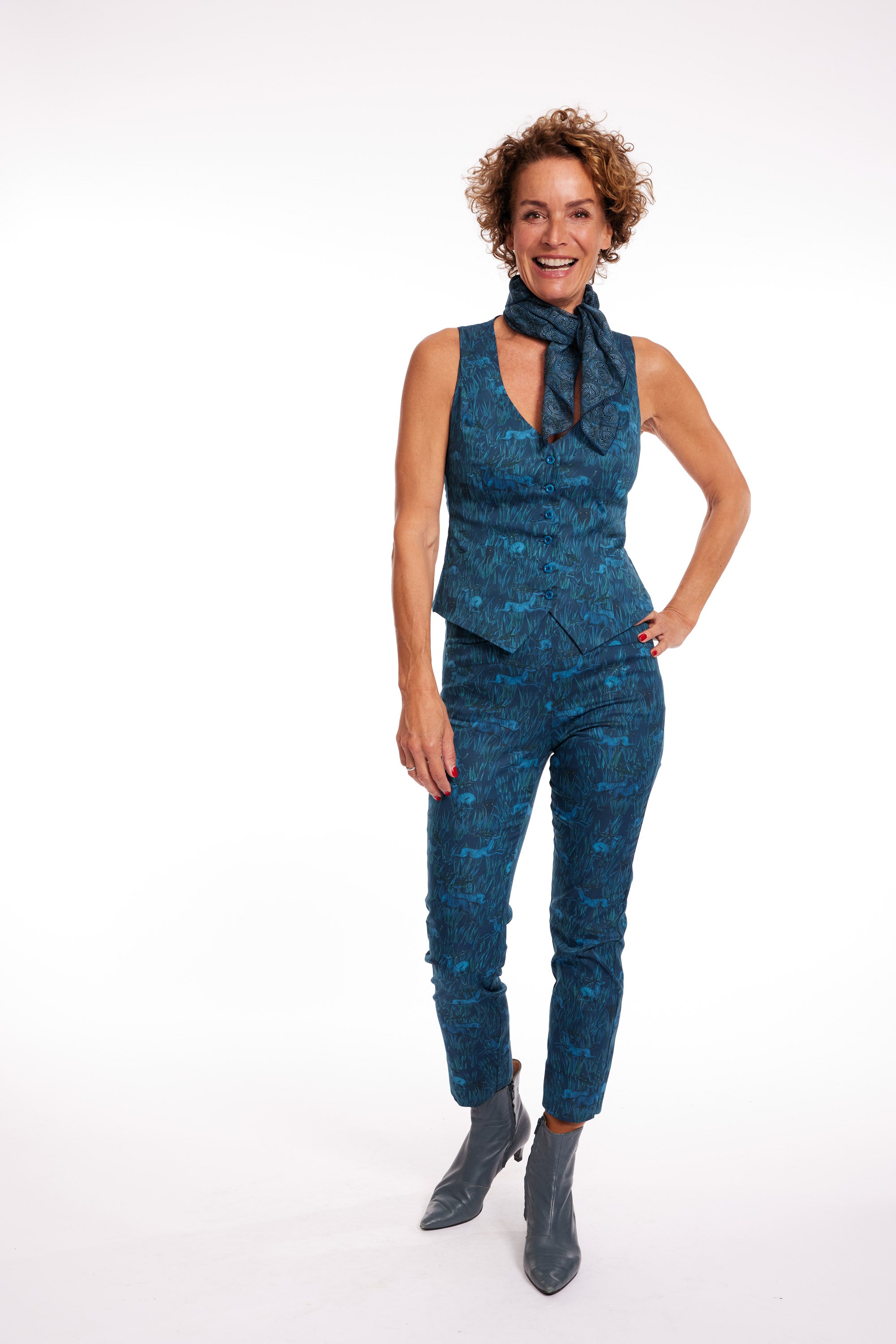 Pants Pauline 7/8 / Serengeti