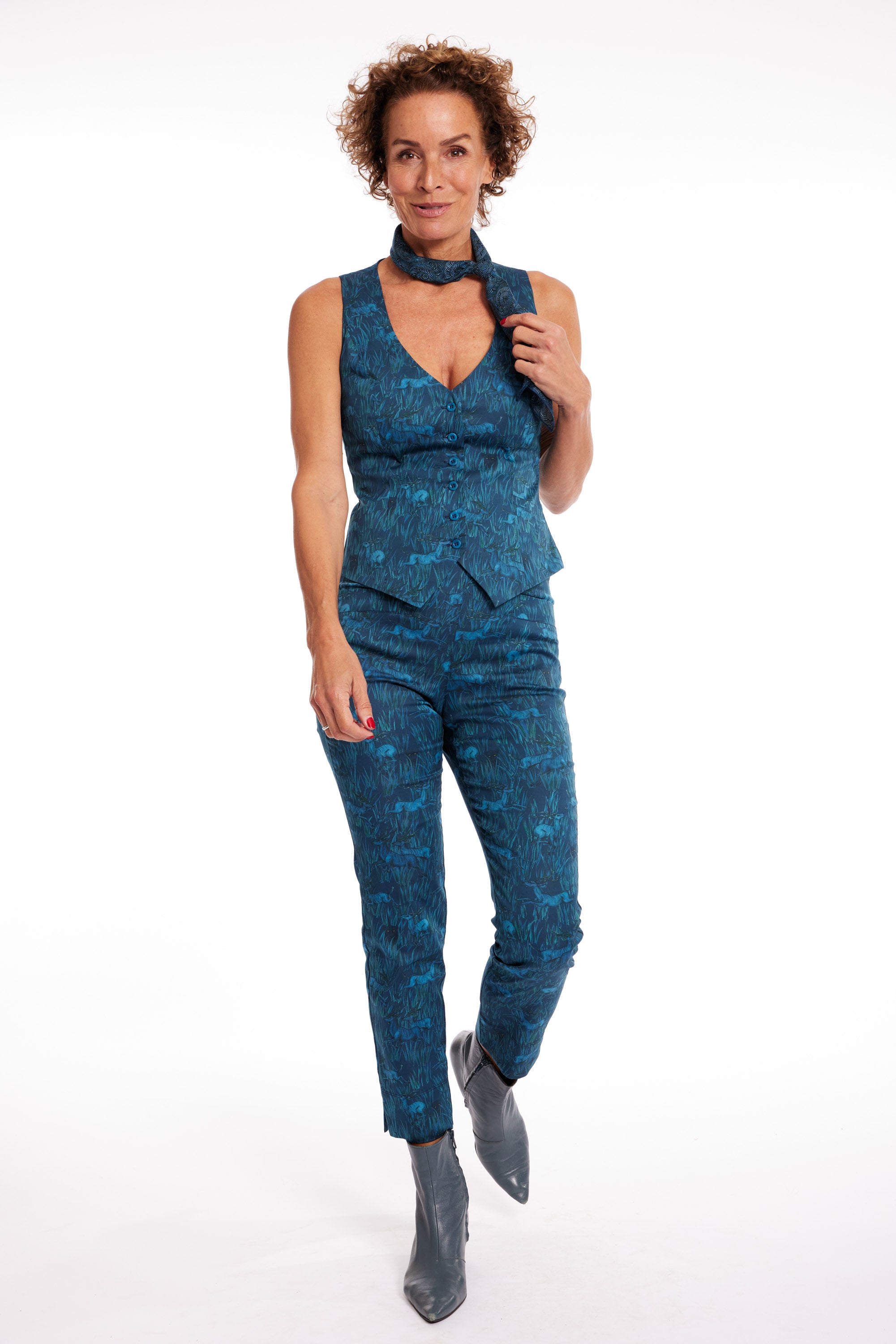 Pants Pauline 7/8 / Serengeti