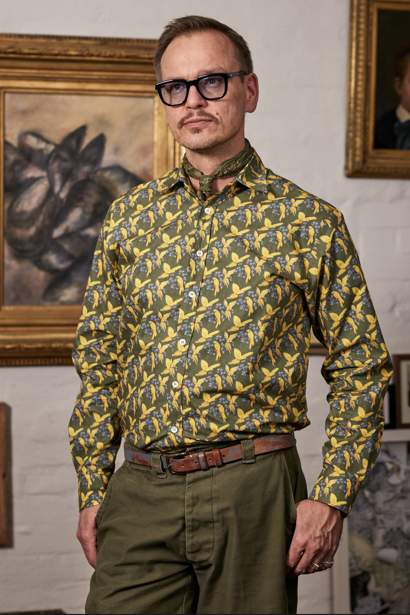 Men's Shirt Eddie / Parrots (Preorder)