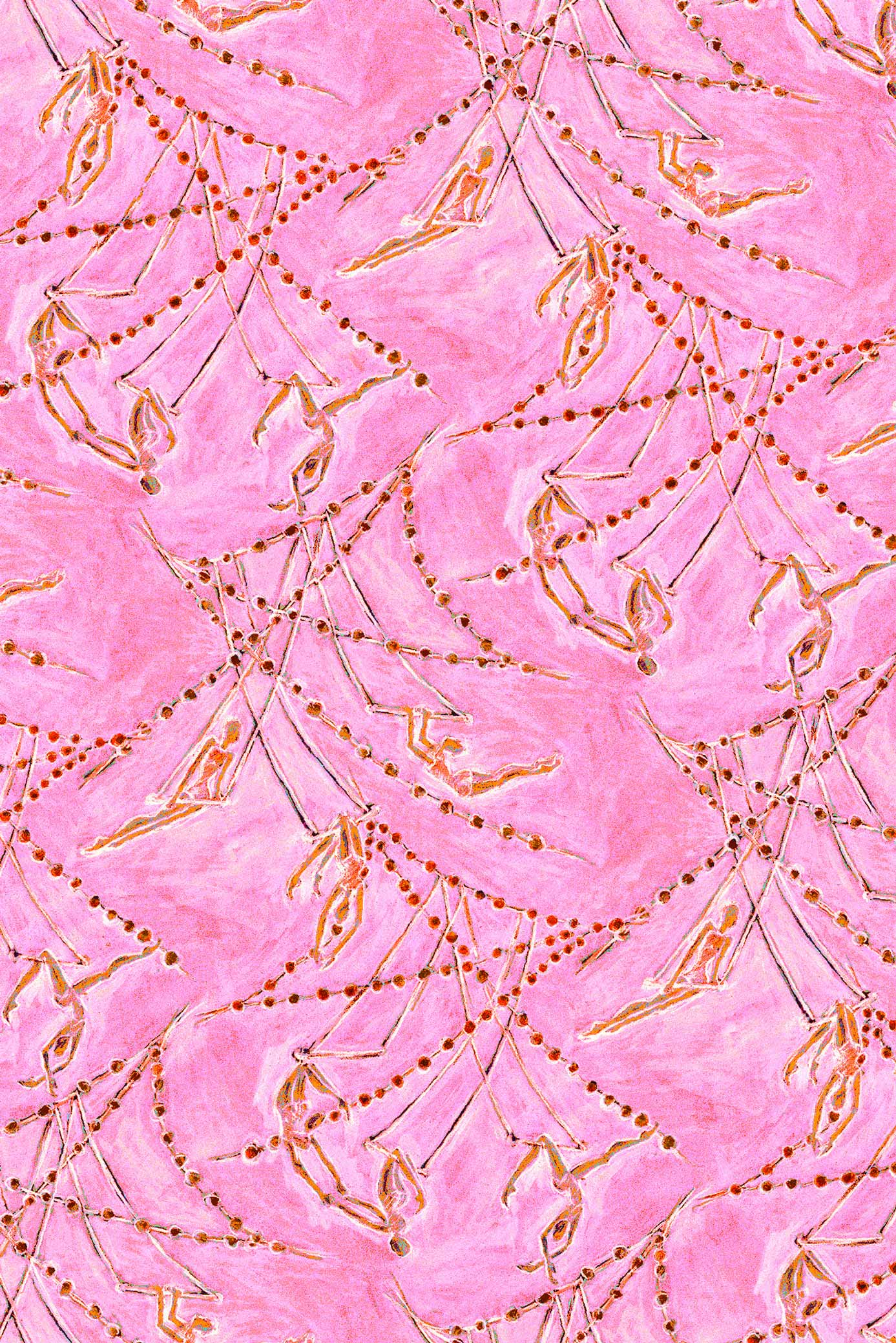 W.E.T. by Ines Schneider Skirt Skirt Ravello / Artist mode hamburg print sommerkleid Unique Prints Summer Dress Handdesignierte Prints Print