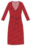 W.E.T. by Ines Schneider Dress Alegria / Artist mode hamburg print sommerkleid Unique Prints Summer Dress Handdesignierte Prints Print