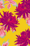 W.E.T. by Ines Schneider Dress Akiko 19 / Chrysantheme mode hamburg print sommerkleid Unique Prints Summer Dress Handdesignierte Prints Print