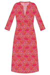 W.E.T. by Ines Schneider Dress P5107.2 / S Cosmic 22 / Pavone mode hamburg print sommerkleid Unique Prints Summer Dress Handdesignierte Prints Print