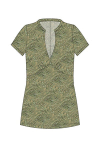 W.E.T. by Ines Schneider Shirt A5122.1 / S Shirt Edith / Artist mode hamburg print sommerkleid Unique Prints Summer Dress Handdesignierte Prints Print