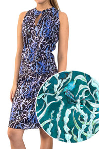 W.E.T. by Ines Schneider Dress Fleur mode hamburg print sommerkleid Unique Prints Summer Dress Handdesignierte Prints Print