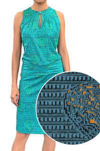 W.E.T. by Ines Schneider Dress Fleur mode hamburg print sommerkleid Unique Prints Summer Dress Handdesignierte Prints Print
