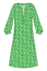 W.E.T. by Ines Schneider Dress Greta / BlossomTree mode hamburg print sommerkleid Unique Prints Summer Dress Handdesignierte Prints Print