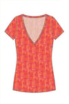 W.E.T. by Ines Schneider Shirt B1503.8 / S Shirt Osaka / BlossomTree mode hamburg print sommerkleid Unique Prints Summer Dress Handdesignierte Prints Print