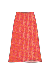 W.E.T. by Ines Schneider Skirt Skirt Pia / BlossomTree mode hamburg print sommerkleid Unique Prints Summer Dress Handdesignierte Prints Print