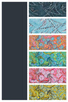 W.E.T. by Ines Schneider Top Top Ruby / Uni Plain mode hamburg print sommerkleid Unique Prints Summer Dress Handdesignierte Prints Print