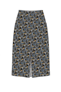 W.E.T. by Ines Schneider Skirt V9956.2 / S Skirt Riviera / Vela mode hamburg print sommerkleid Unique Prints Summer Dress Handdesignierte Prints Print