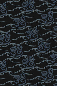 W.E.T. by Ines Schneider Jumpsuit Jumpsuit Bari / Swan mode hamburg print sommerkleid Unique Prints Summer Dress Handdesignierte Prints Print