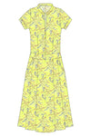 W.E.T. by Ines Schneider Dress A5122.5 / S Taormina / Artist mode hamburg print sommerkleid Unique Prints Summer Dress Handdesignierte Prints Print